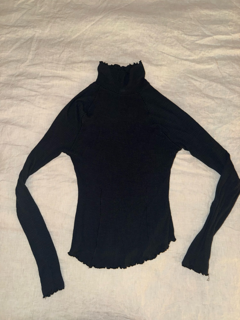Intimately Free People Make it easy turtleNeck Sweater navy Women's Size Small